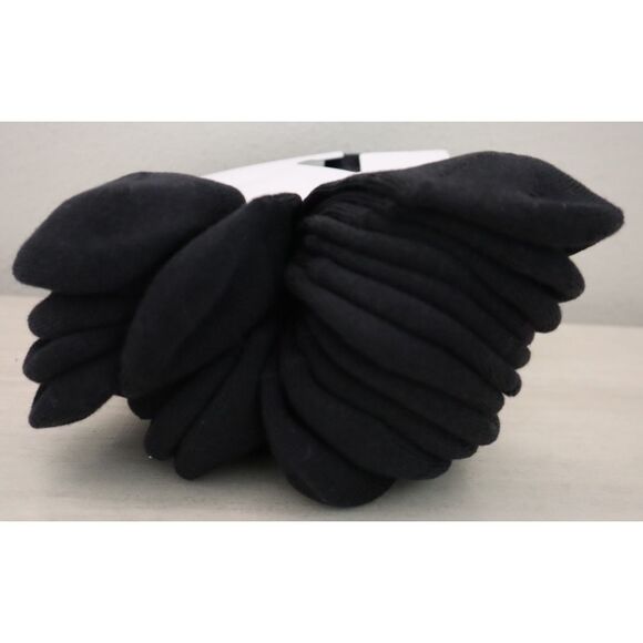 Old Navy 764502-01 Men's One Size 12 Pack Black Athletic Ankle Socks - Picture 6 of 6